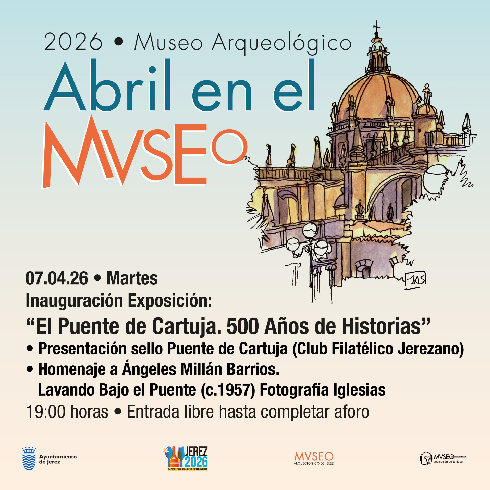 Inauguración exposición El Puente de Cartuja