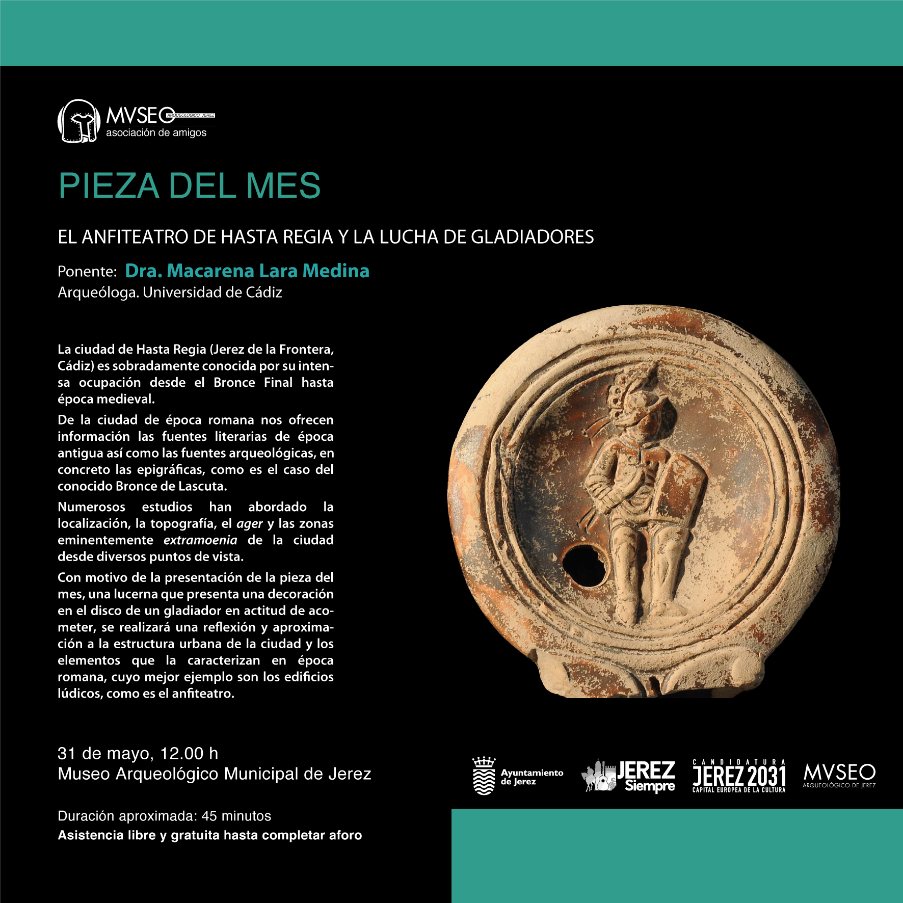 La pieza del mes de mayo 2025