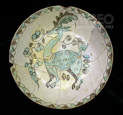 CALIPHAL ZAFA (BOWL) WITH STAG