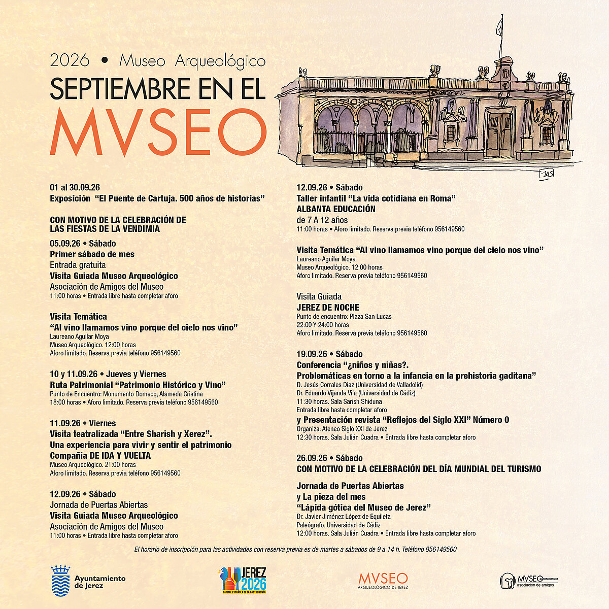 Septiembre en el Museo 2026