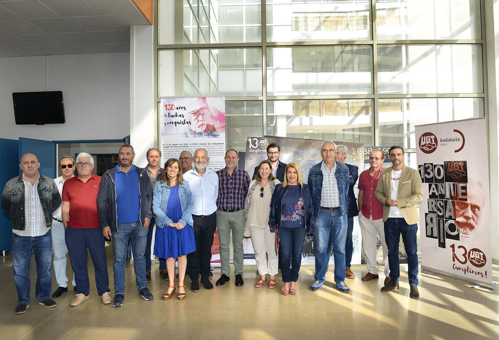 Alcaldesa exposición 130 UGT