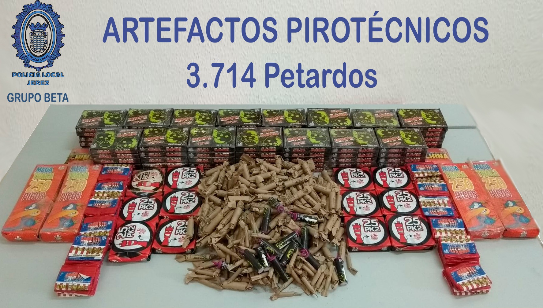 Material pirotécnico