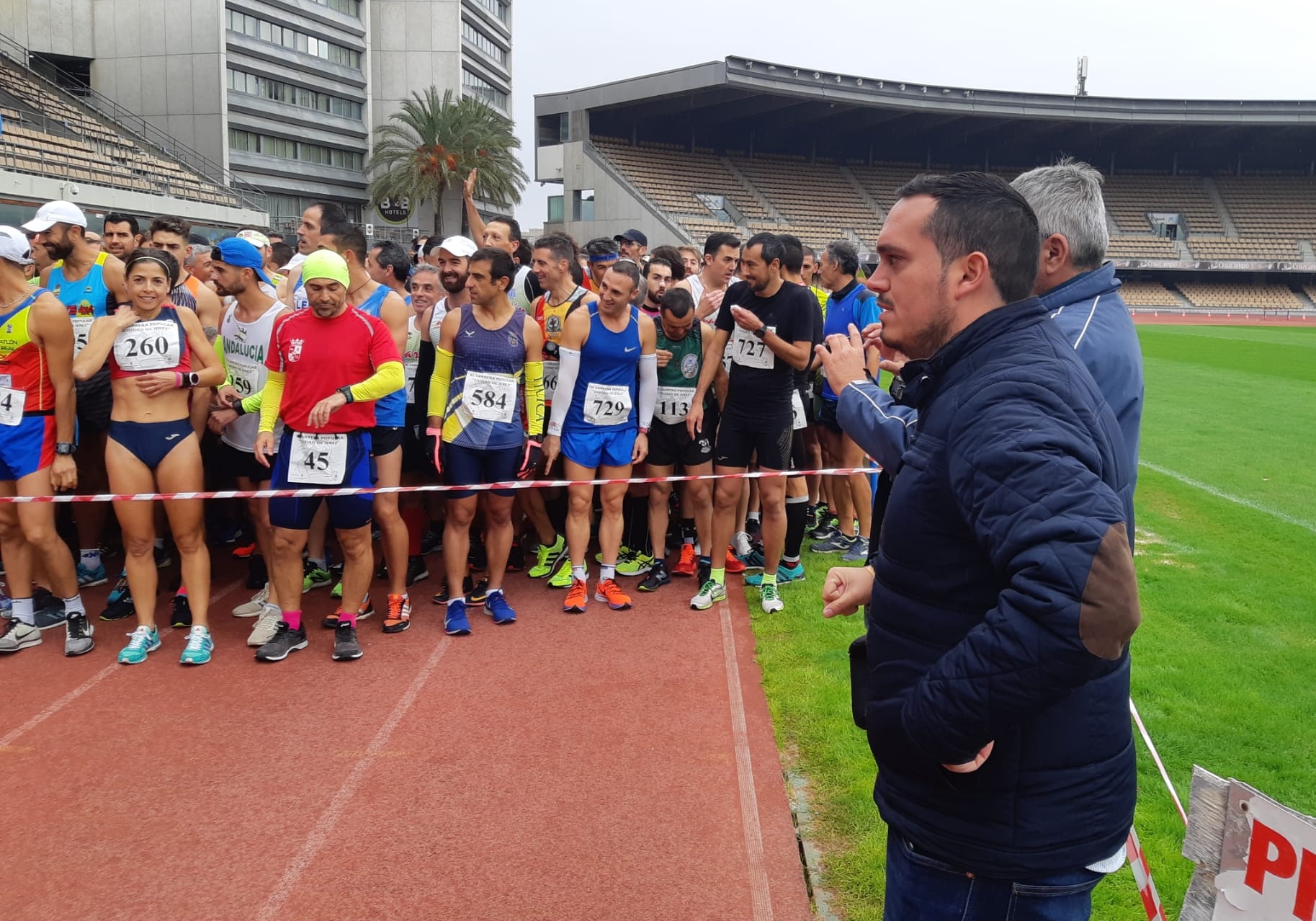 Alba agradecimiento carrera popular