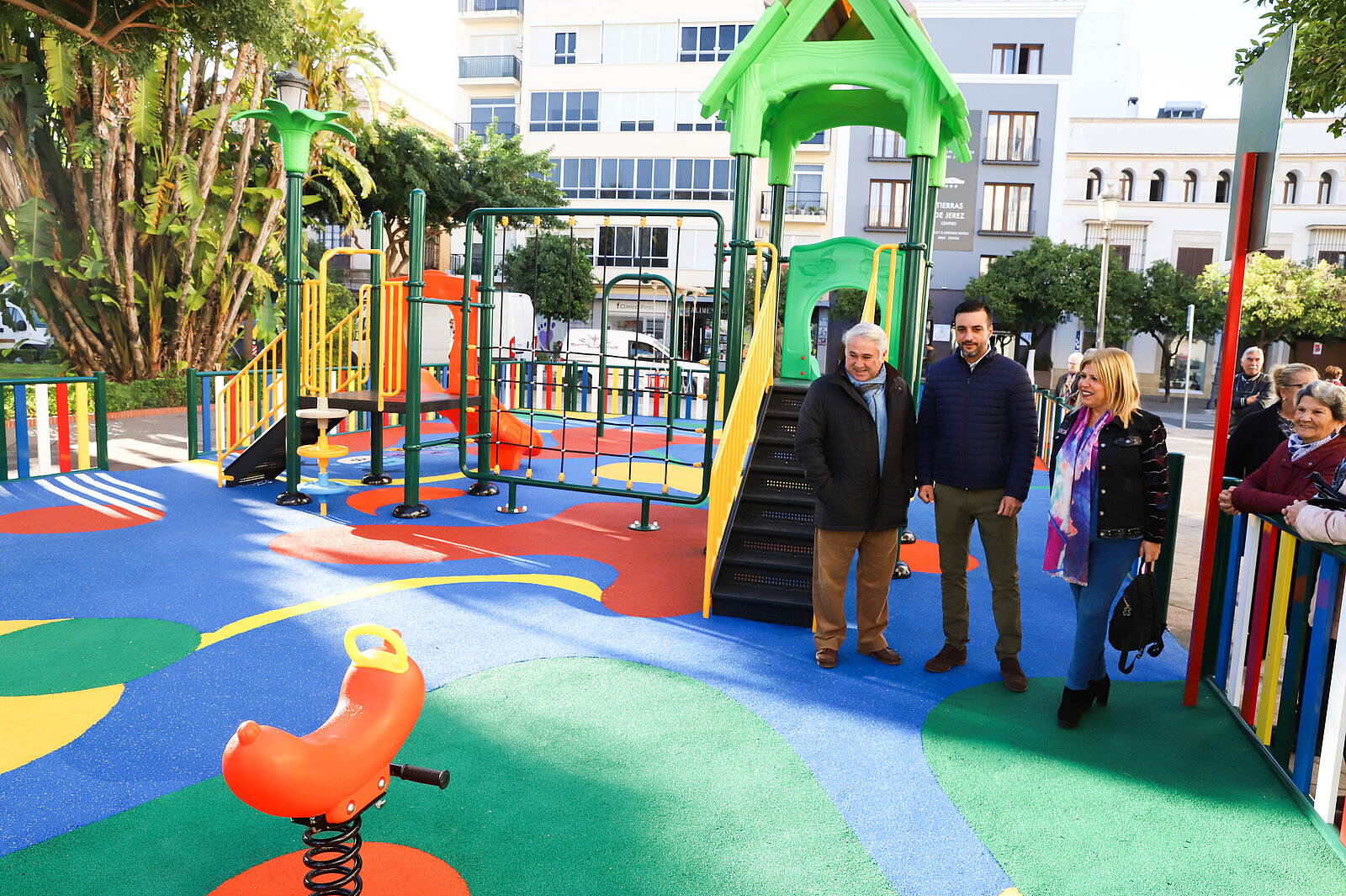 Inauguración Parque Infantil Angustias