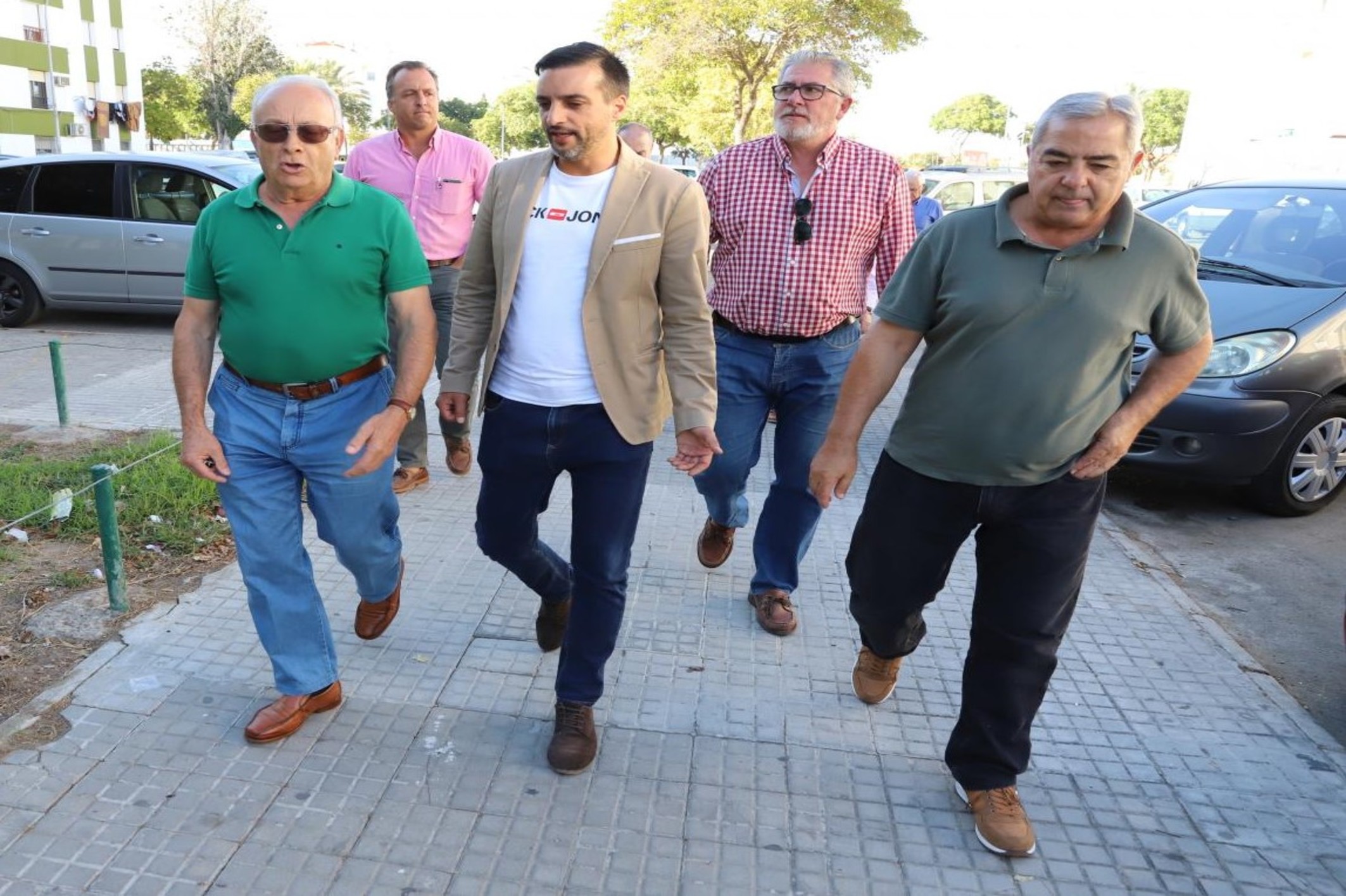 Díaz reforma acerados Granja