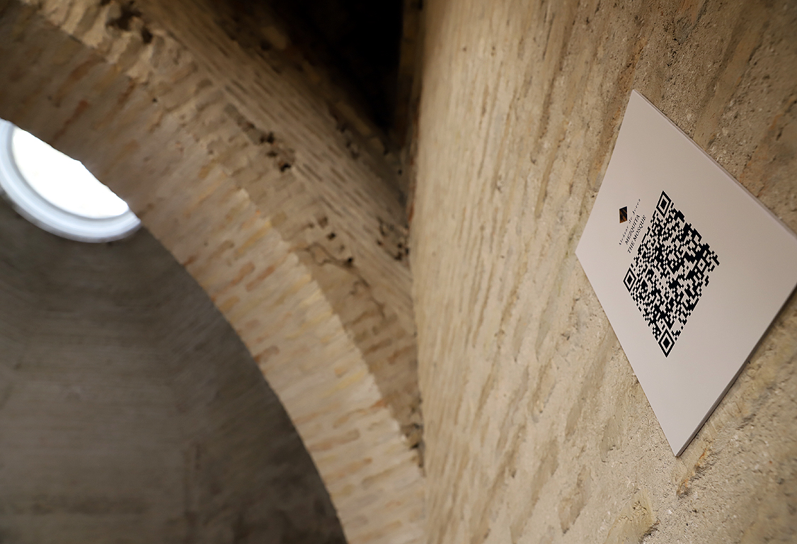 Código QR en El Alcázar