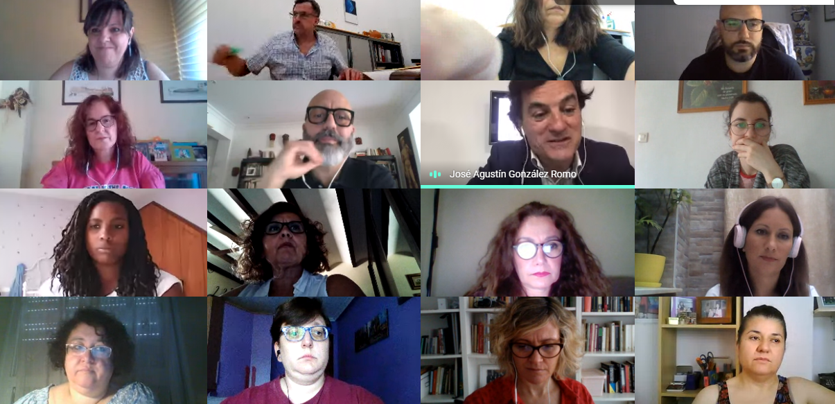 Imagen de la videoconferencia