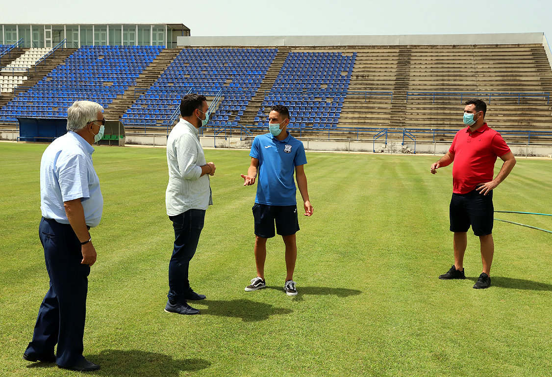 Alba visita Campo de la Juventud