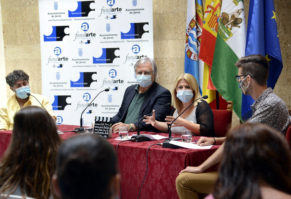 Alcaldesa Flamenco en azoteas de Jerez