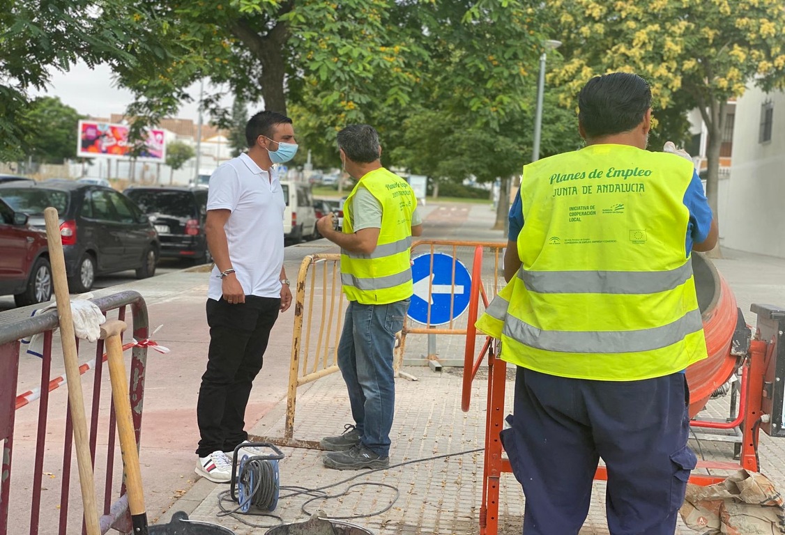 Obras avenida Juan Carlos I