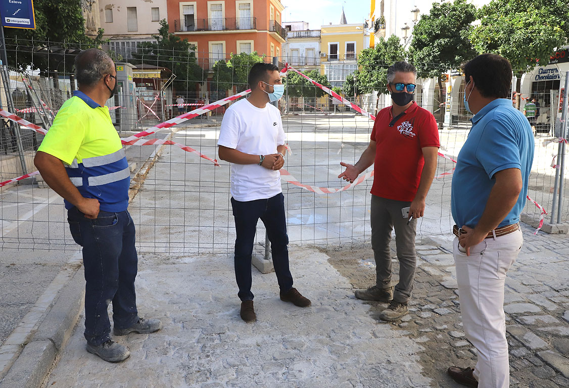 Obras eje Corredera-Esteve