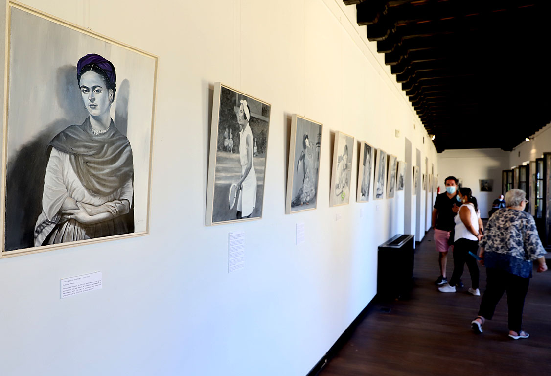 Parte de la exposición