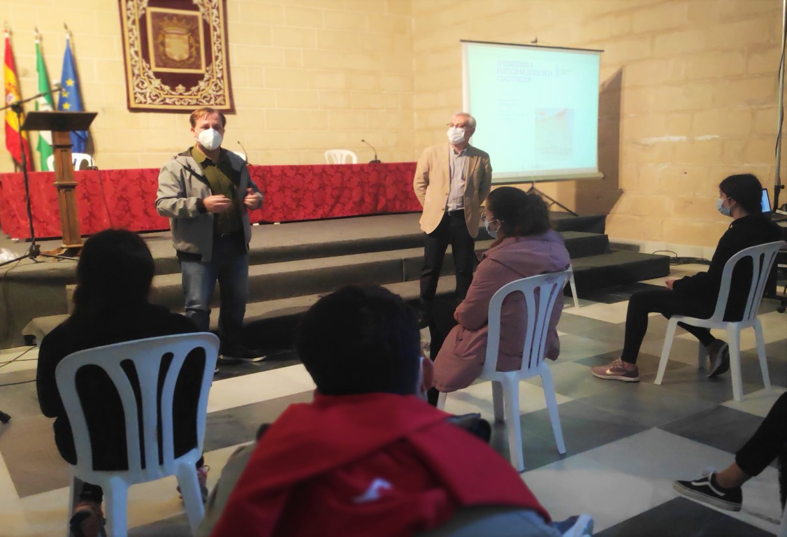 Jornada con el alumnado sobre la Constitución