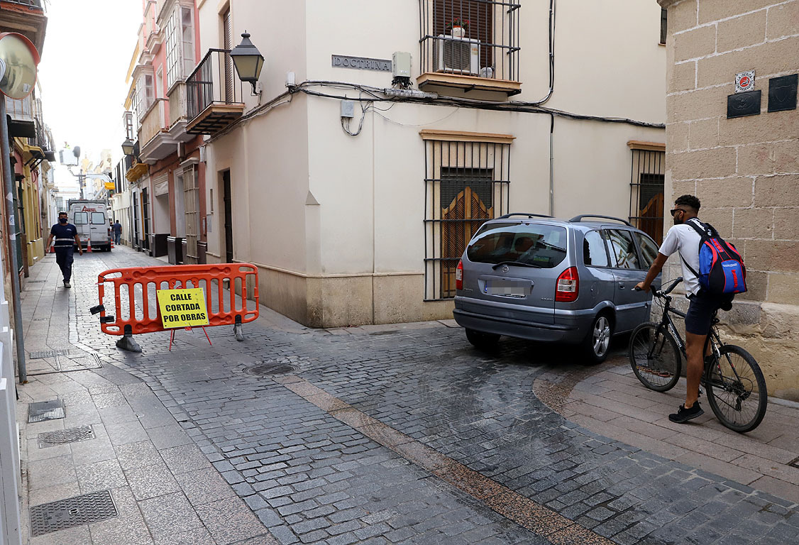 Corte calle Bizcocheros