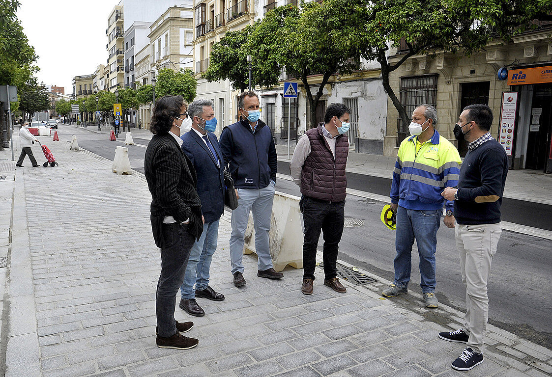 Obras eje Corredera-Esteve