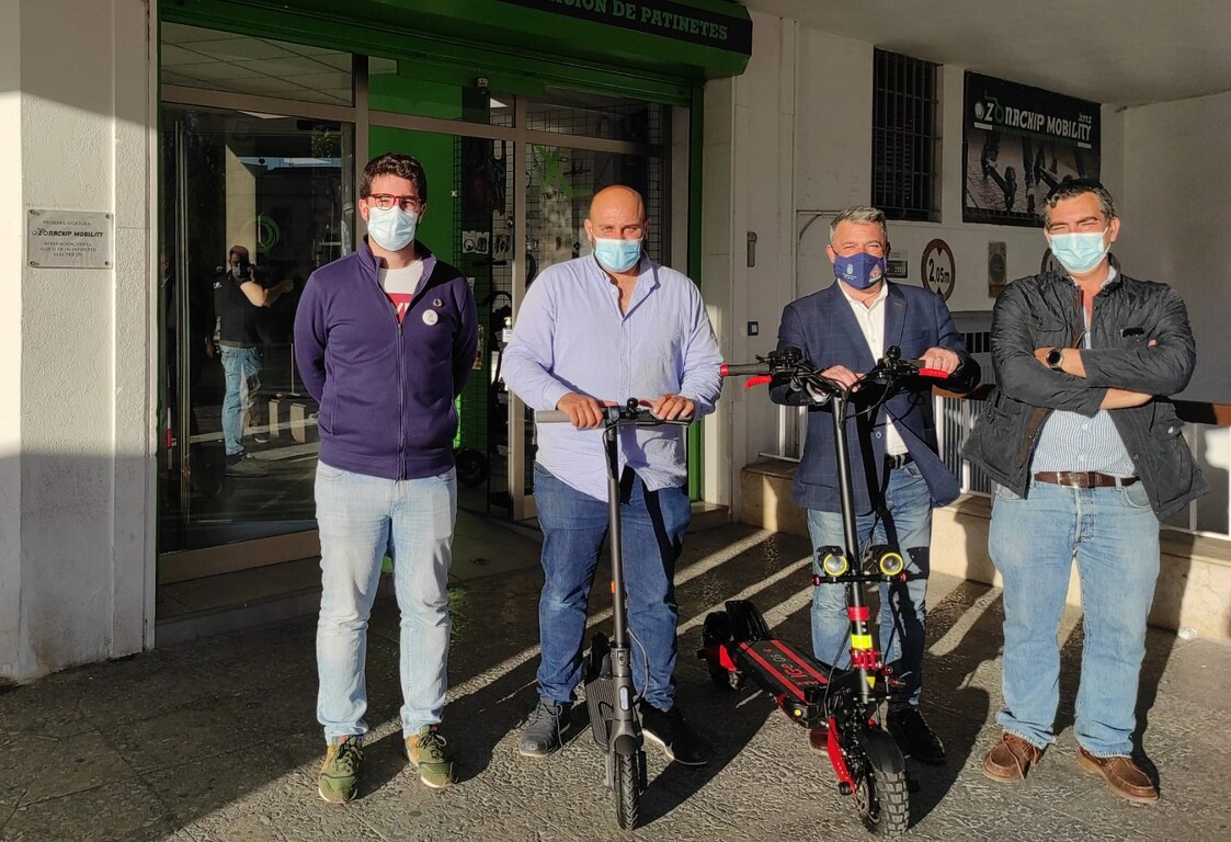 Nuevo establecimiento de patinetes eléctricos