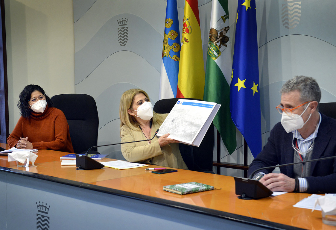Fotografía de archivo, presentación en rueda de prensa Gestión Emuvijesa primer semestre 2021