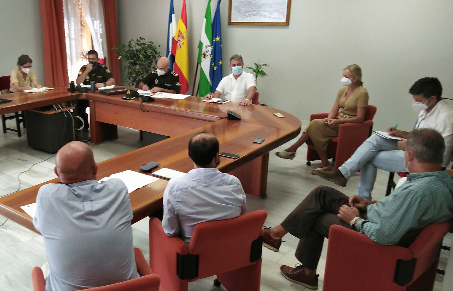 Mesa de Seguridad Tío Pepe Festival
