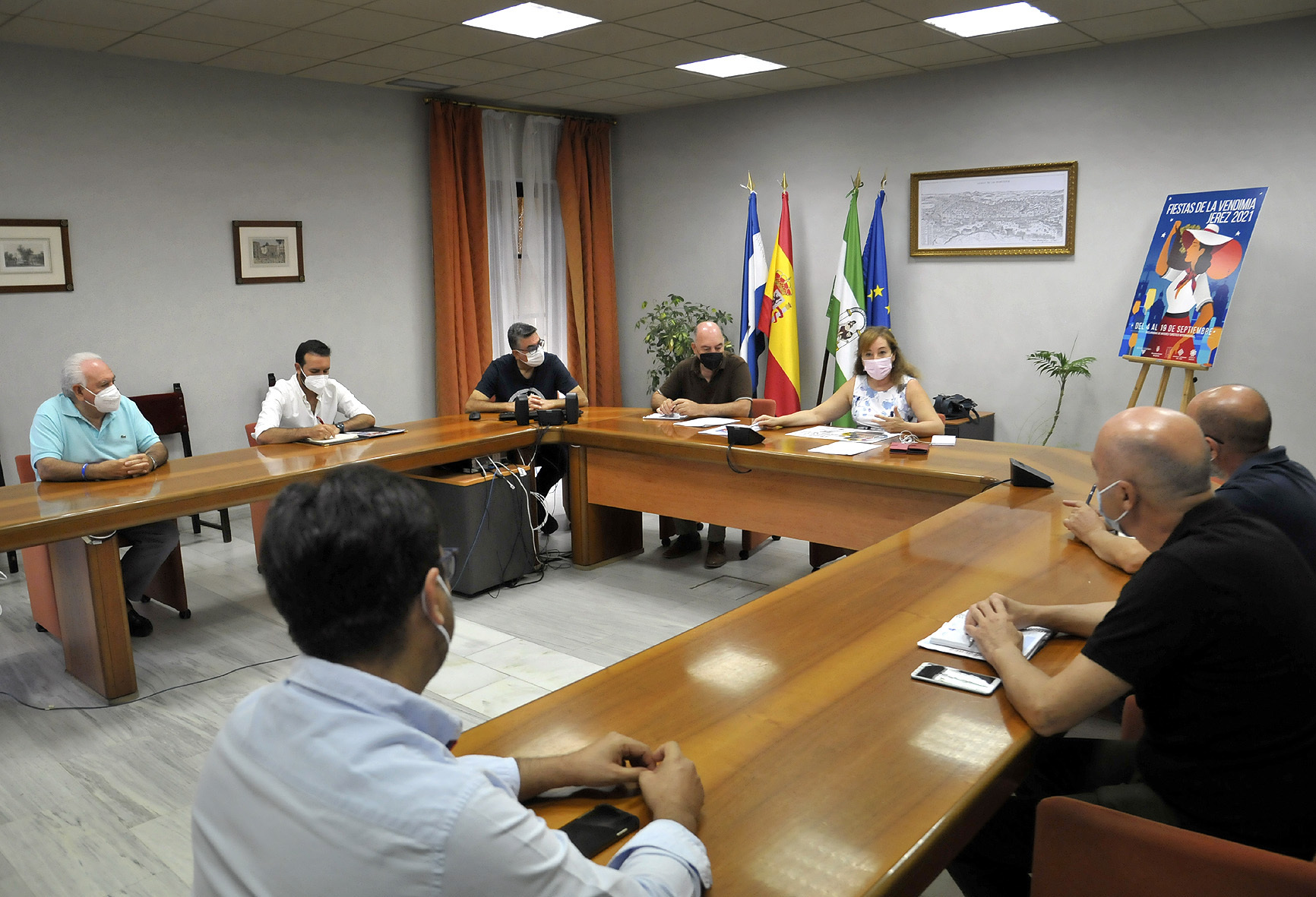 Reunión con hosteleros Fiesta de la Vendimia