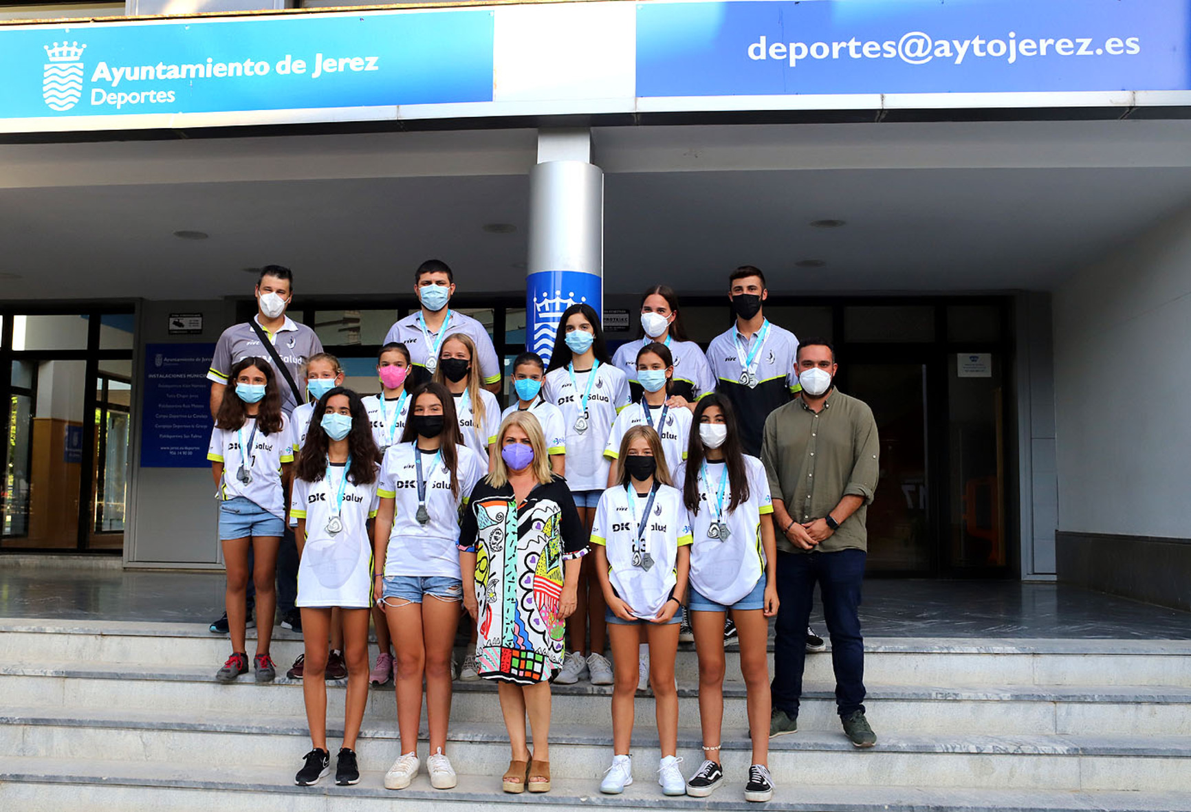 Recepción al DKV Unión Baloncesto Jerez