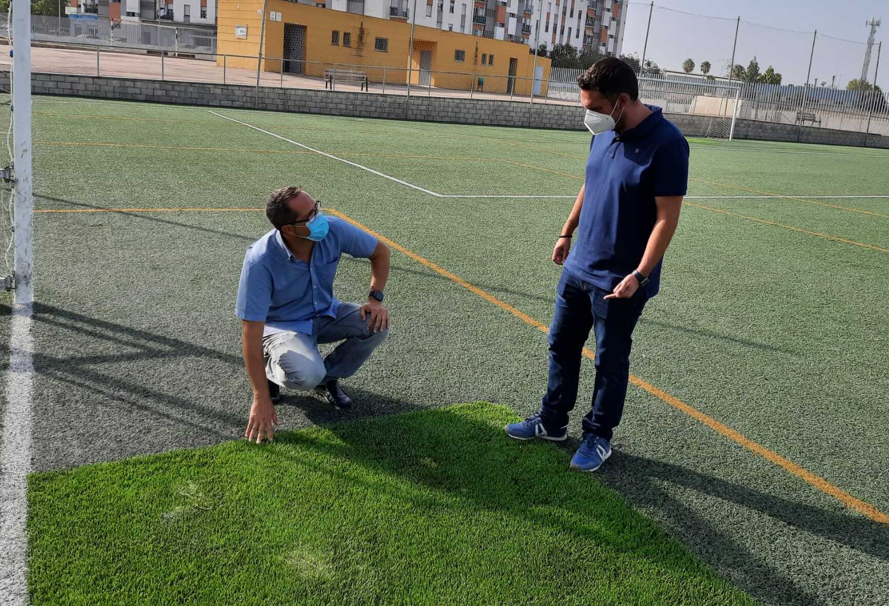 Actos vandálicos en instalaciones deportivas