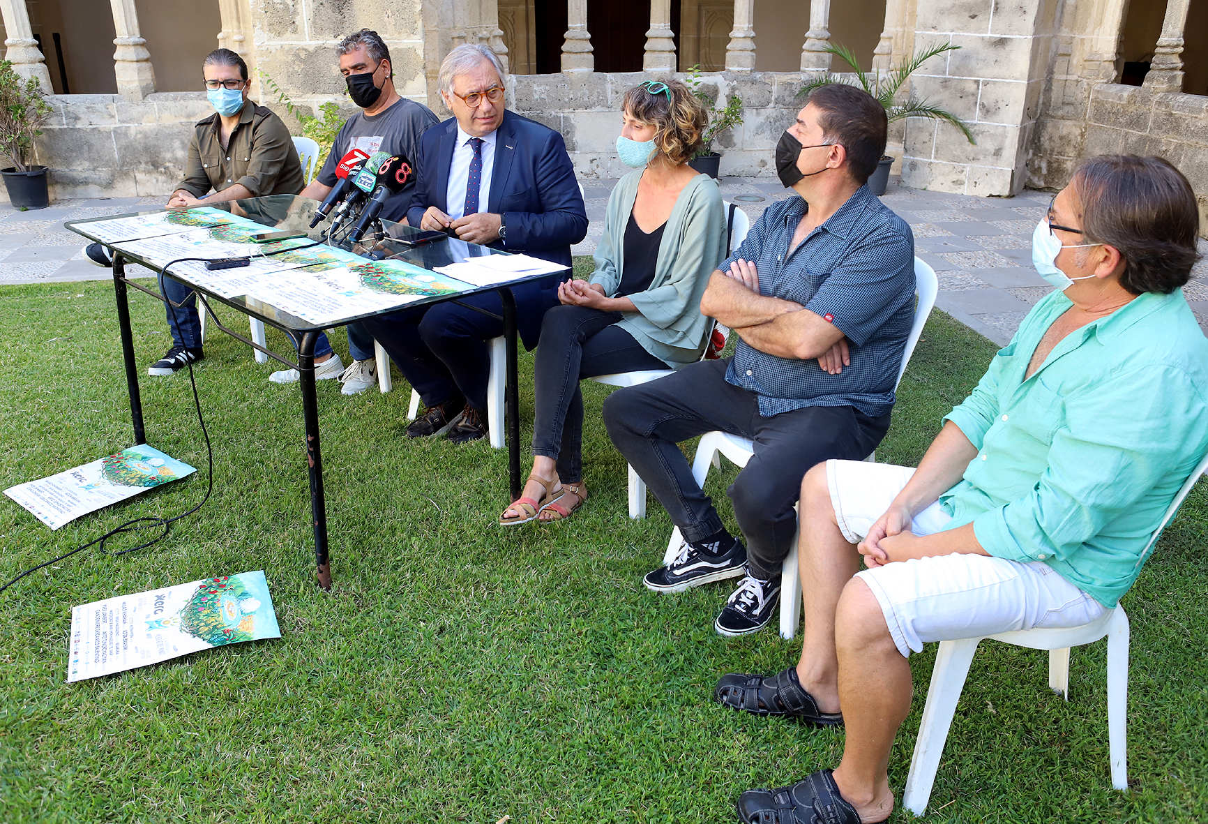Francisco Camas durante la presentación