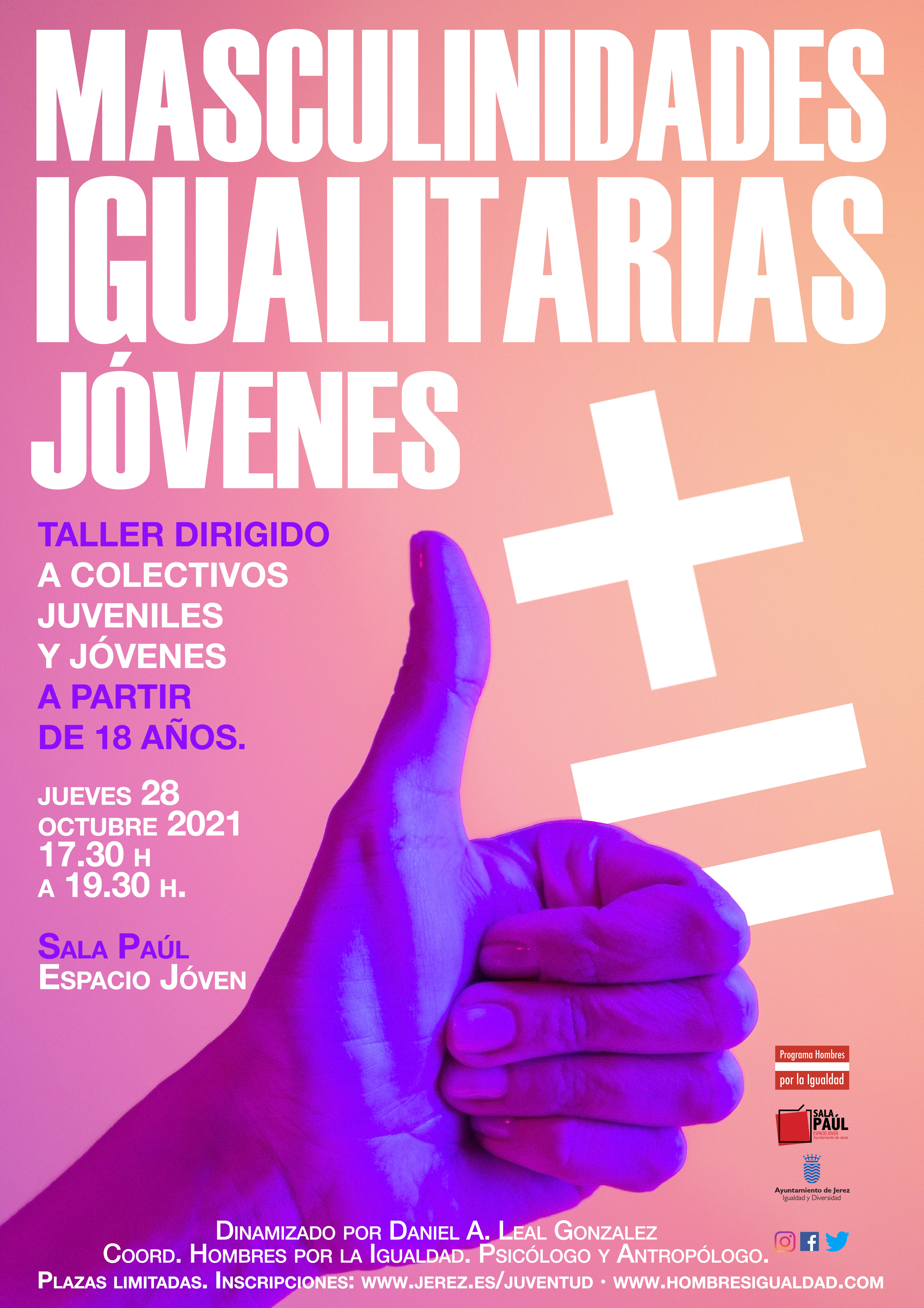 Taller de Masculinidades Igualitarias Jóvenes