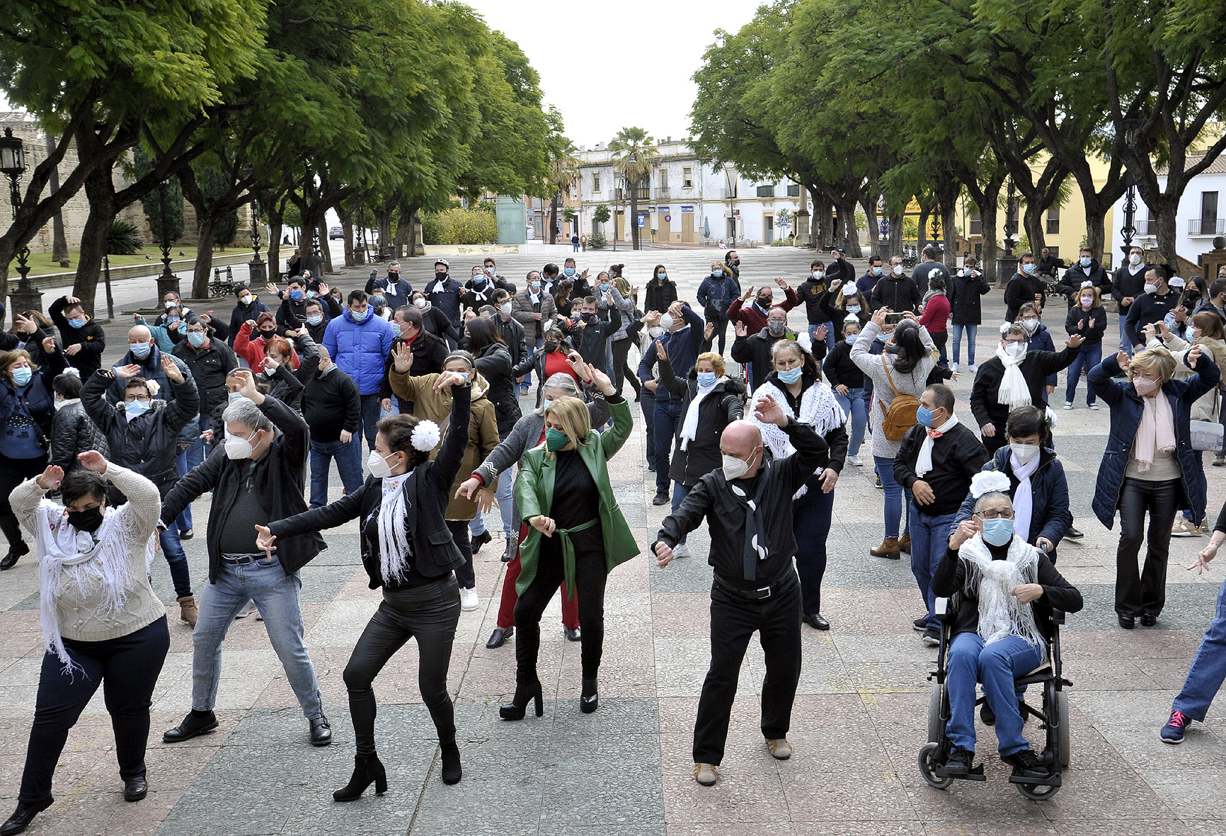 Flashmob por el Día de la Discapacidad