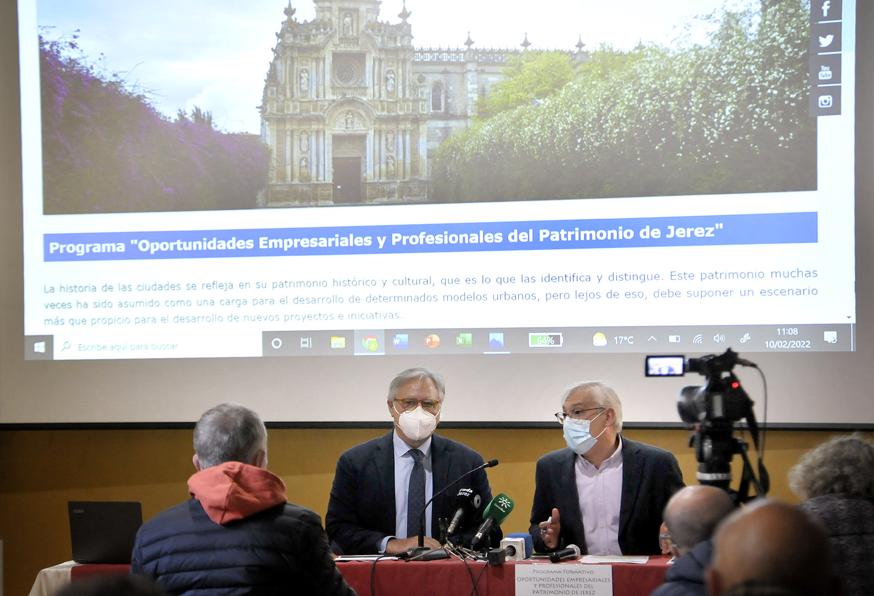 Programa Formativo de Oportunidades Empresariales y Profesionales del Patrimonio de Jerez