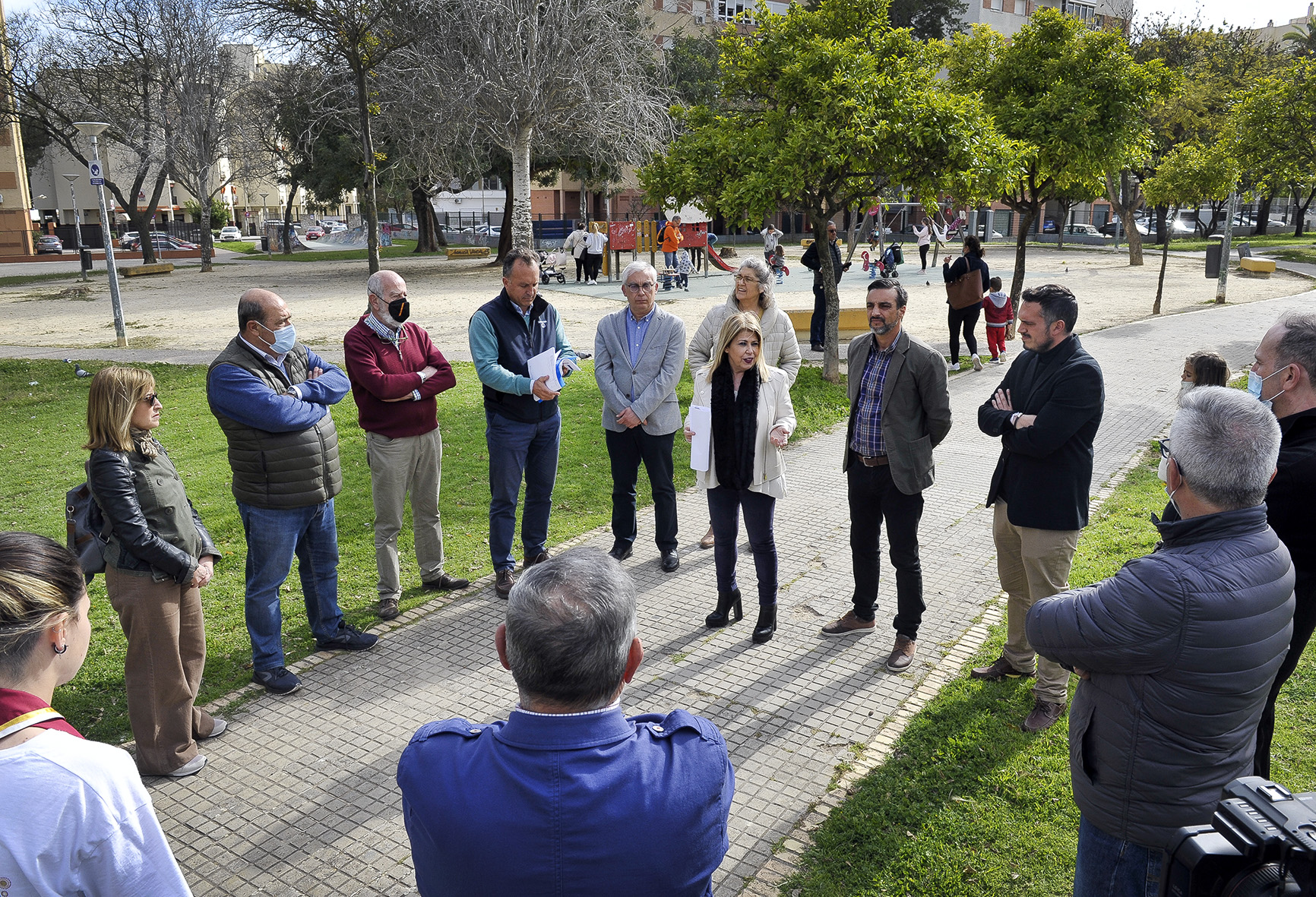 Reformas en barriada San Joaquín