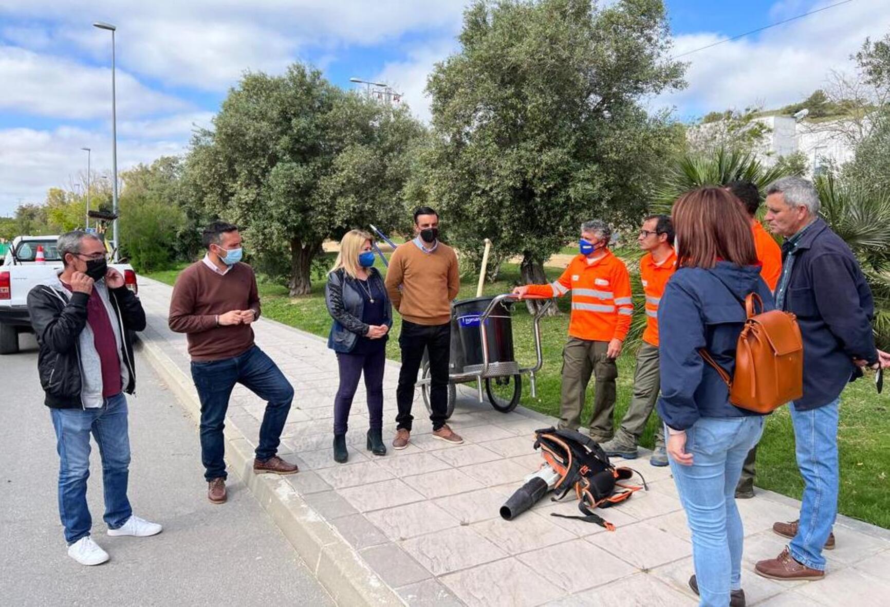 Nuevo servicio limpieza en barriadas rurales