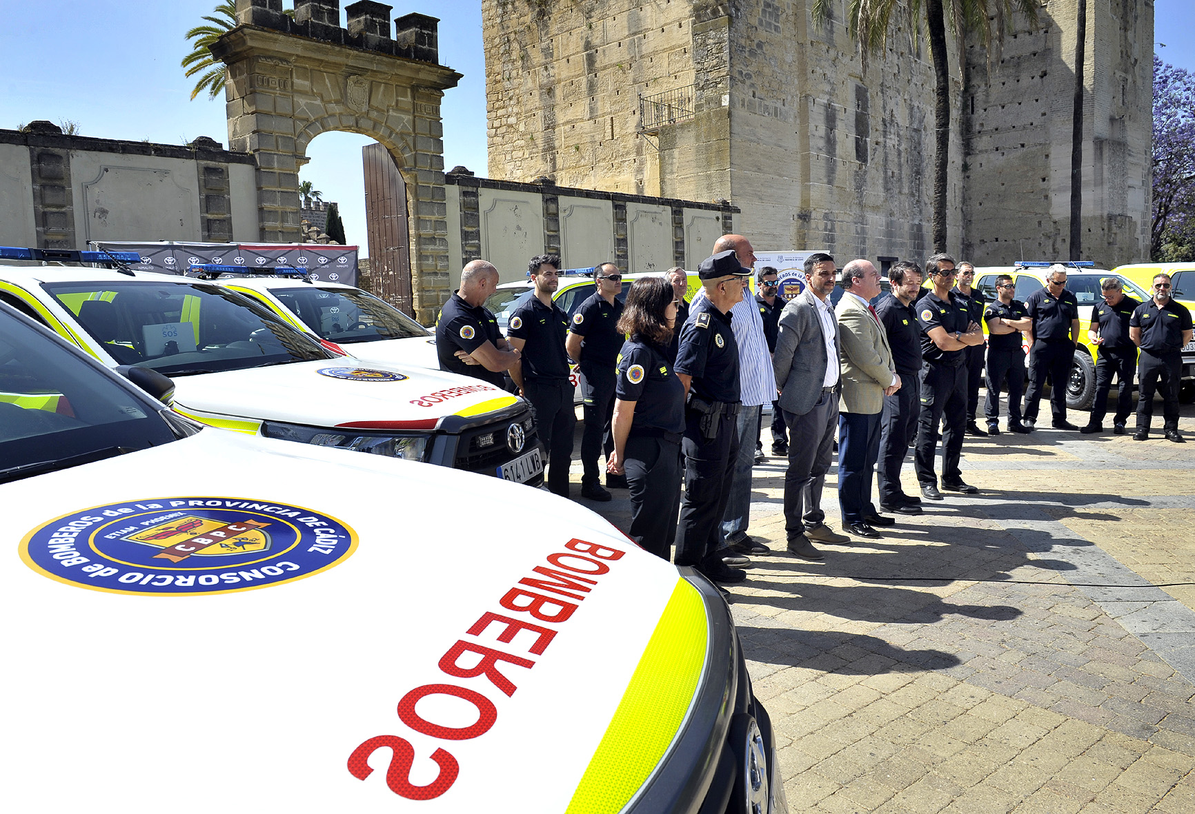 Nuevos vehículos de Bomberos