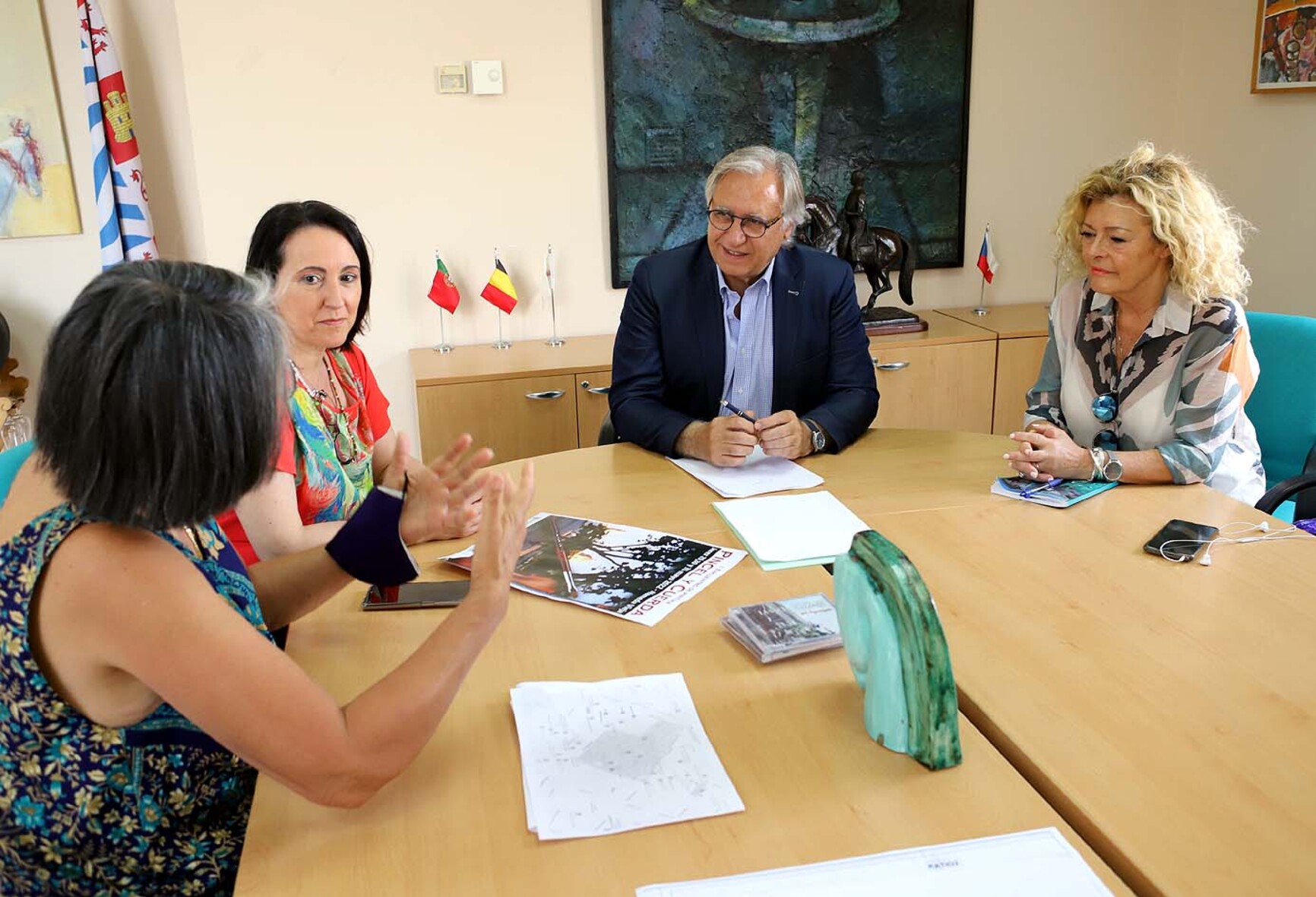 Primer encuentro de pintores de Jerez al aire libre