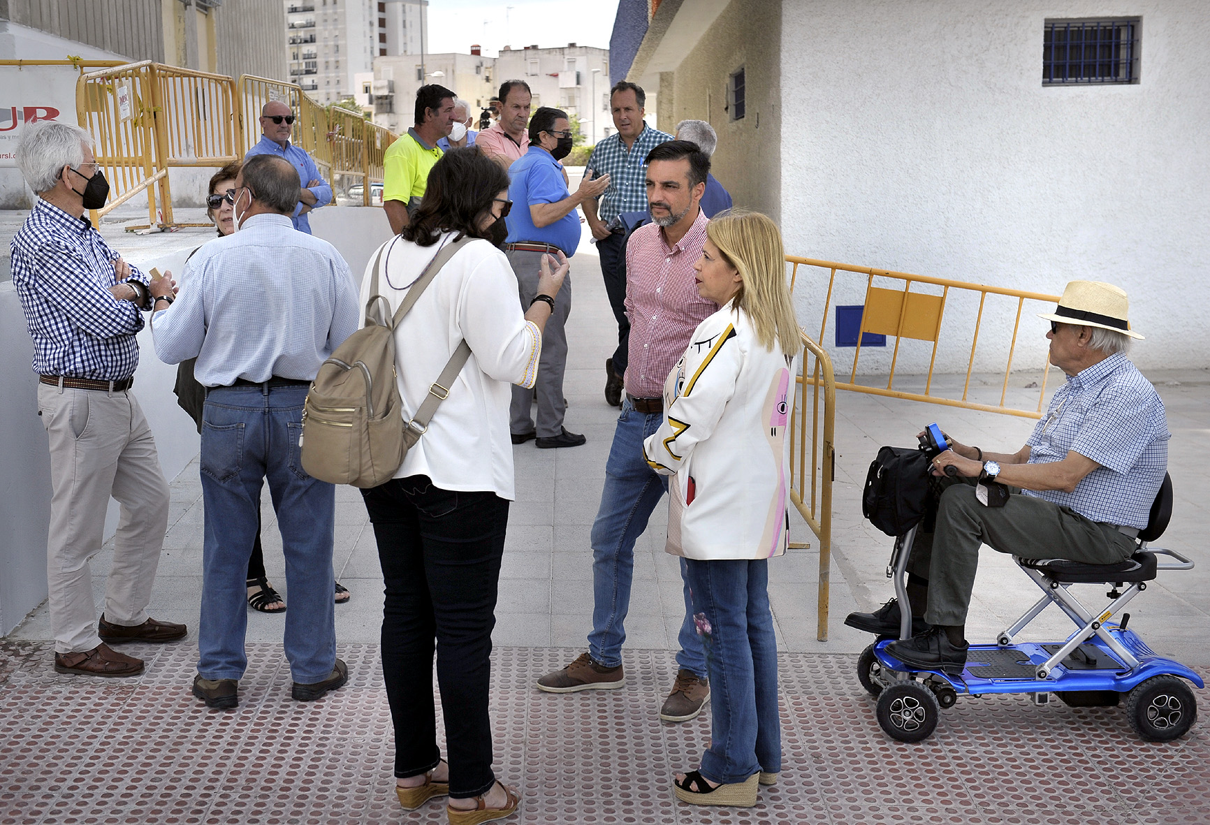 Obras plazas de Las Torres