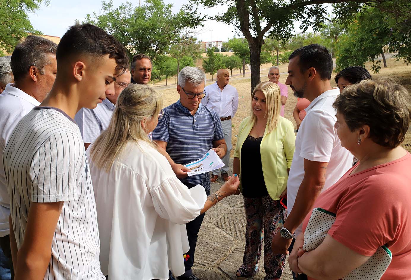 La Alcaldesa Anuncia El Inicio De La Licitación Del Parque Ubicado