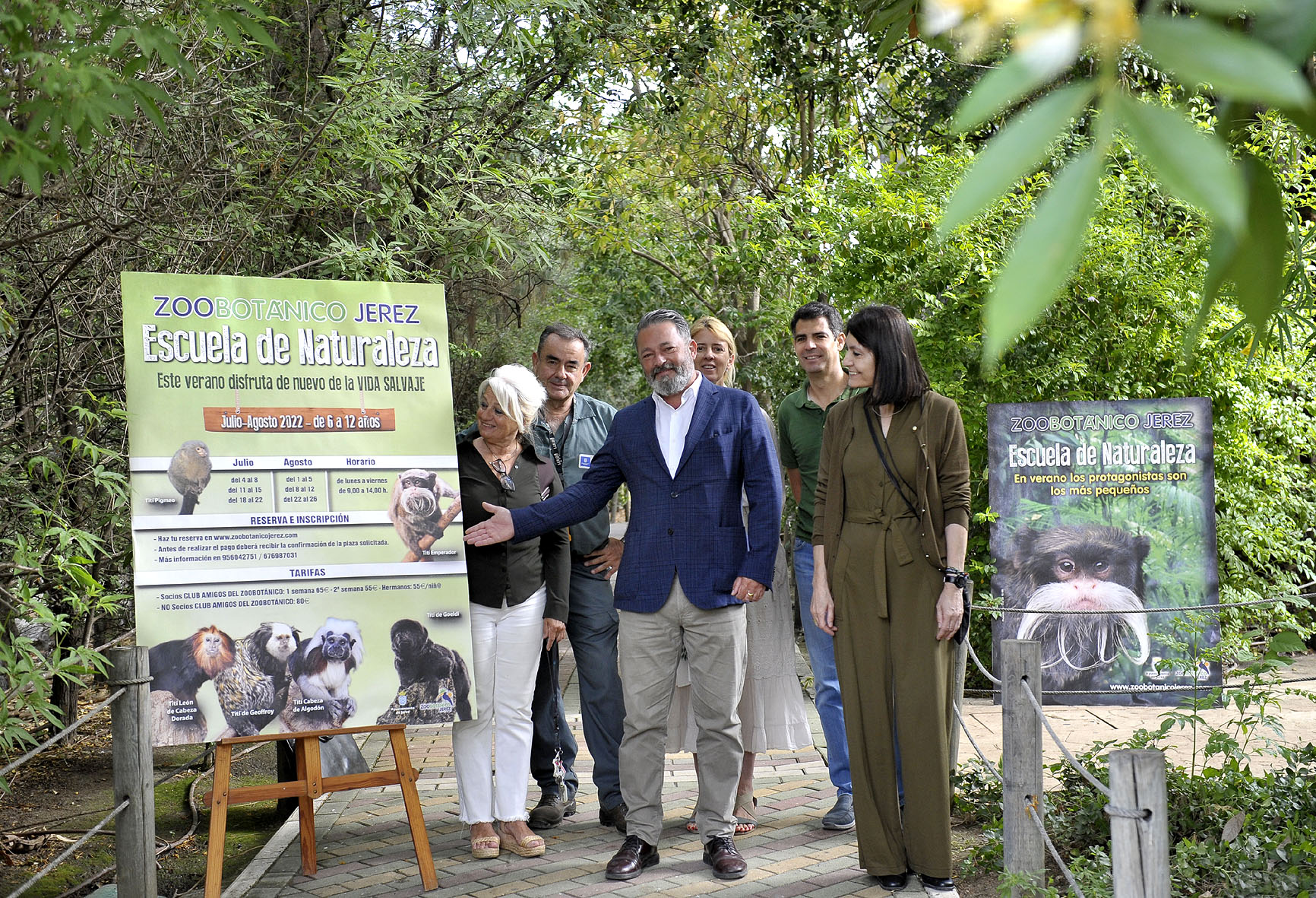 Escuela de la Naturaleza en Zoobotánico Jerez