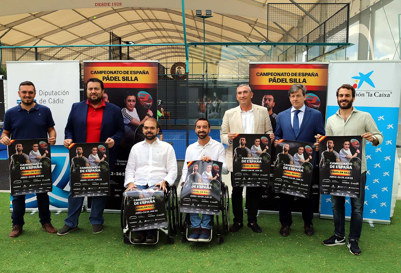 Jerez acoge el Campeonato de España de Pádel en silla de ruedas