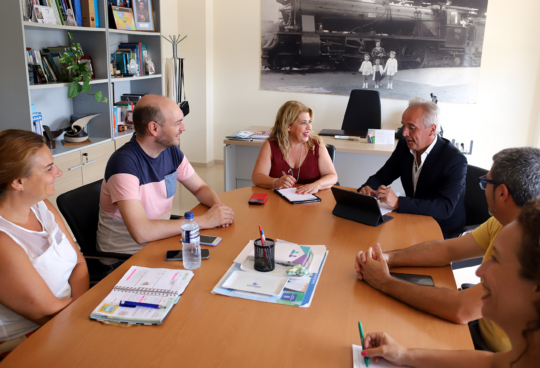 Reunión con representantes sindicales de Majorel