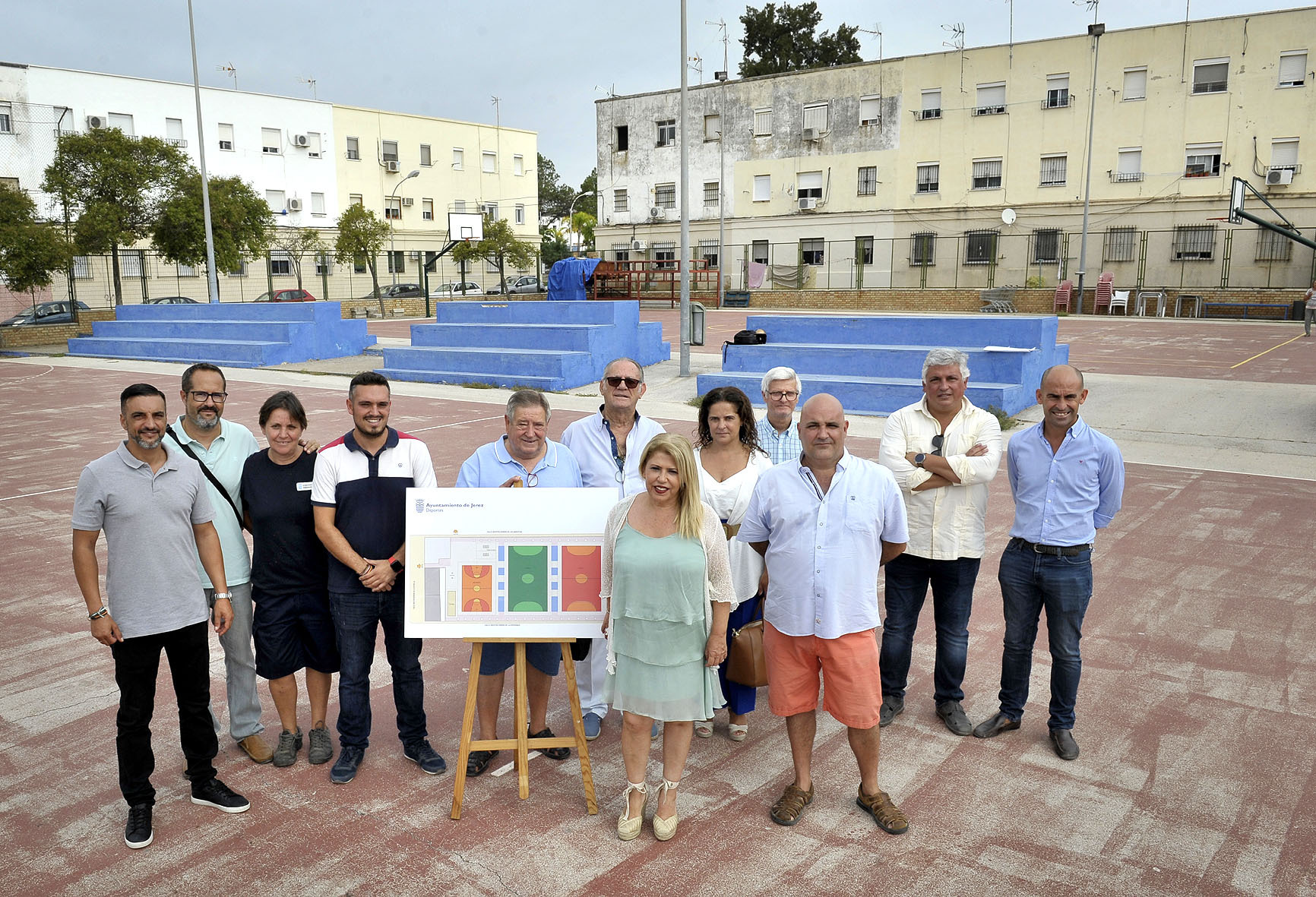 Reforma integral La Asunción equipamientos deportivos