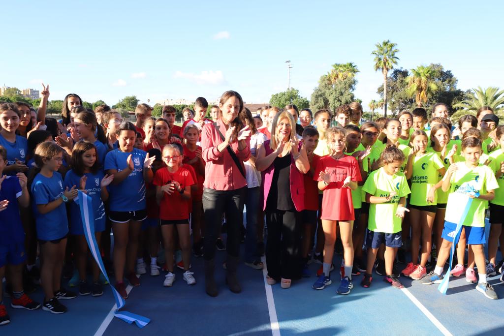 Mercedes Chilla Alcaldesa Inauguración Pistas