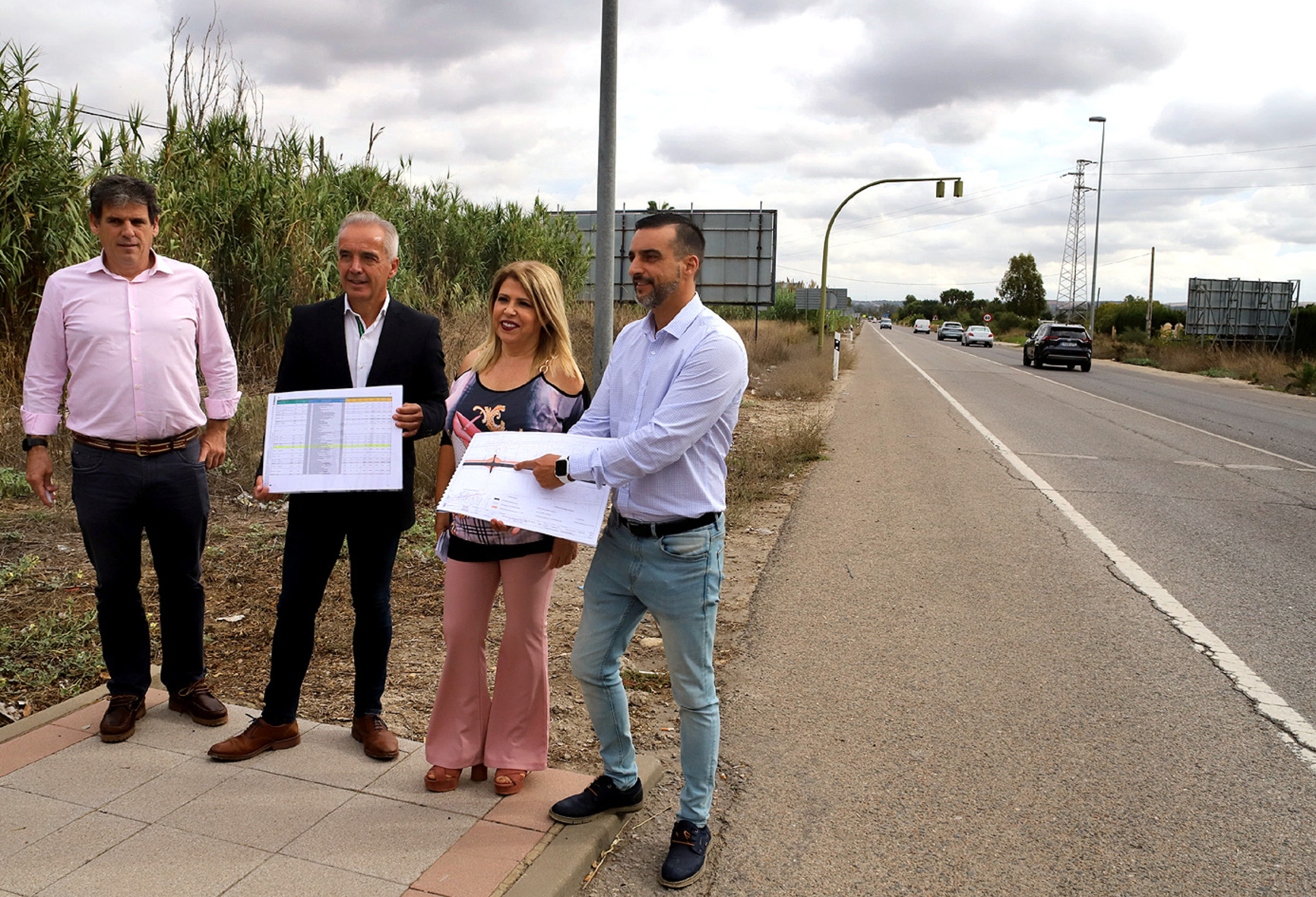Nuevo acceso a Jerez Rotonda Michelín