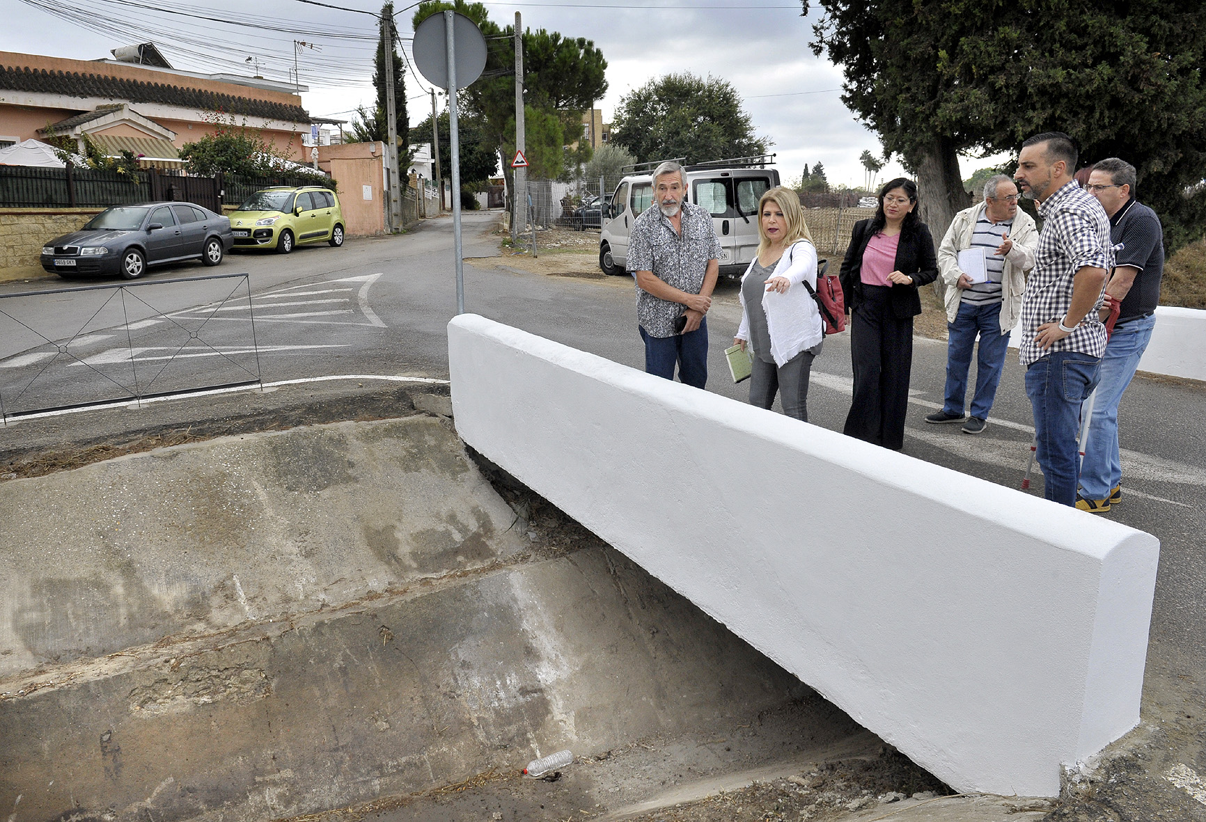 Canal de la barriada La Teja