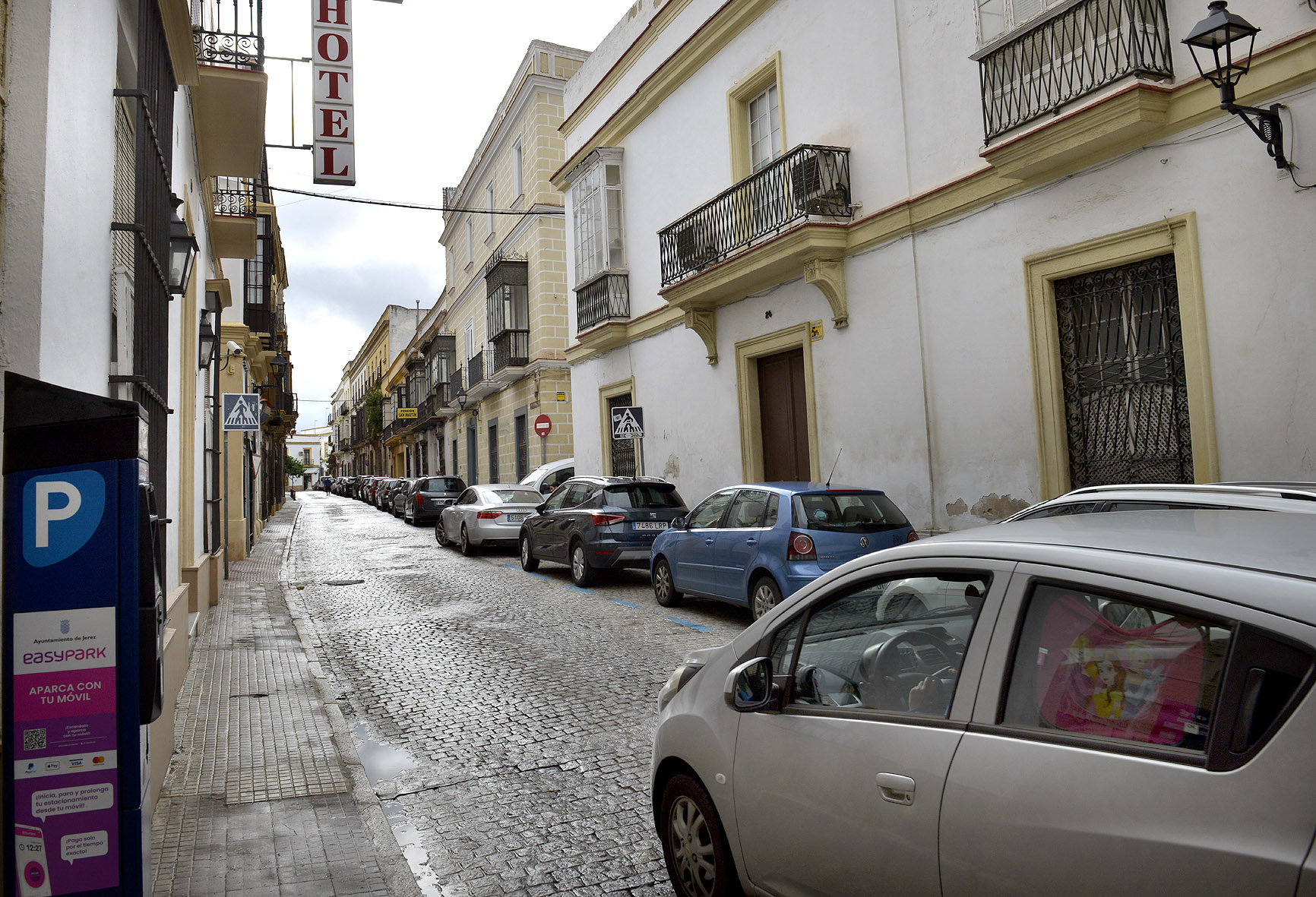 Corte calle Caballeros