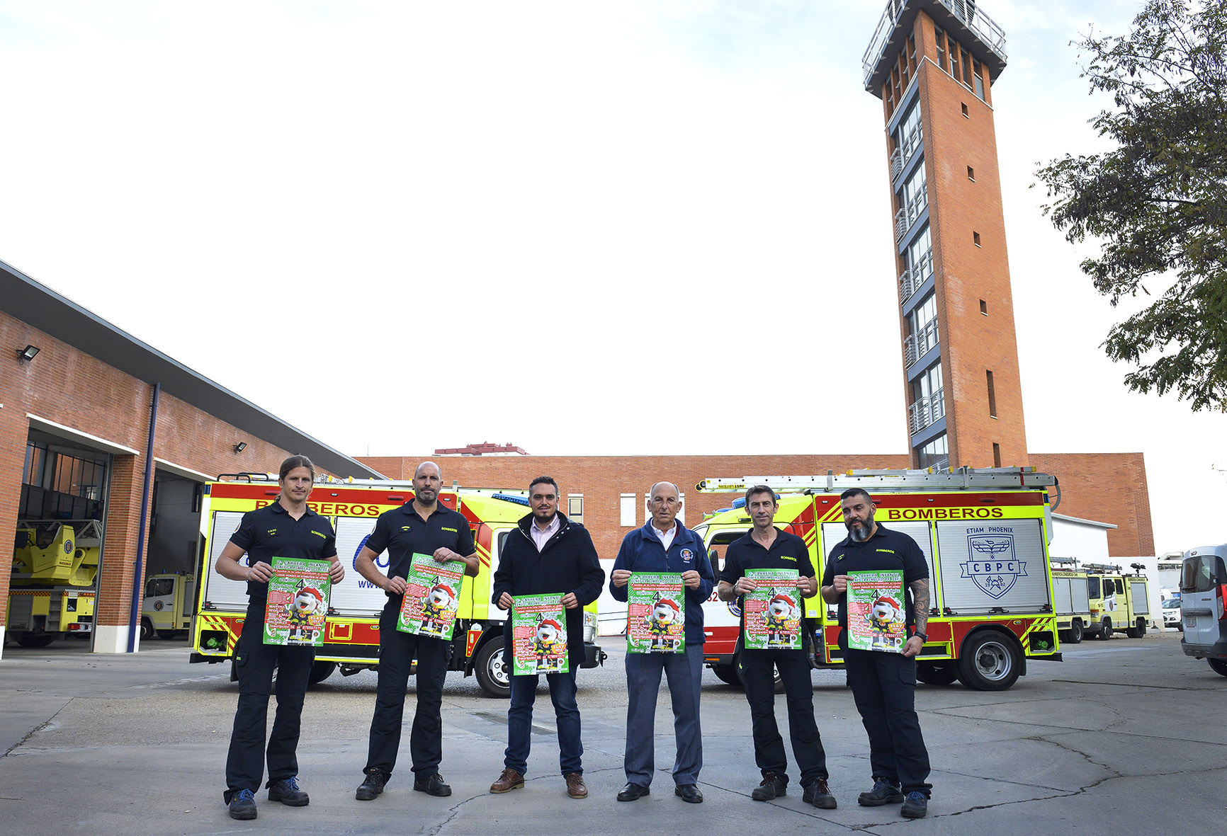 Carrera Bomberos en beneficio niños hospitalizados