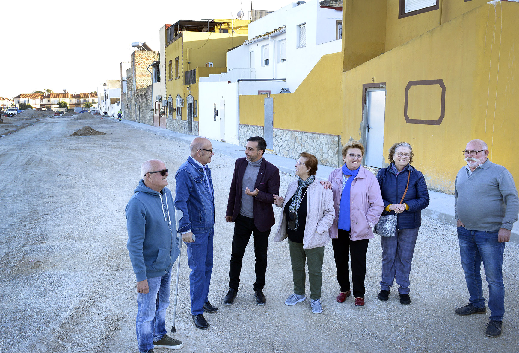 Aparcamientos y obras San José Obrero