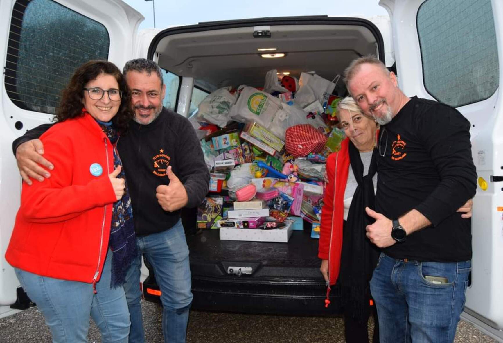 Caravana motera solidaria