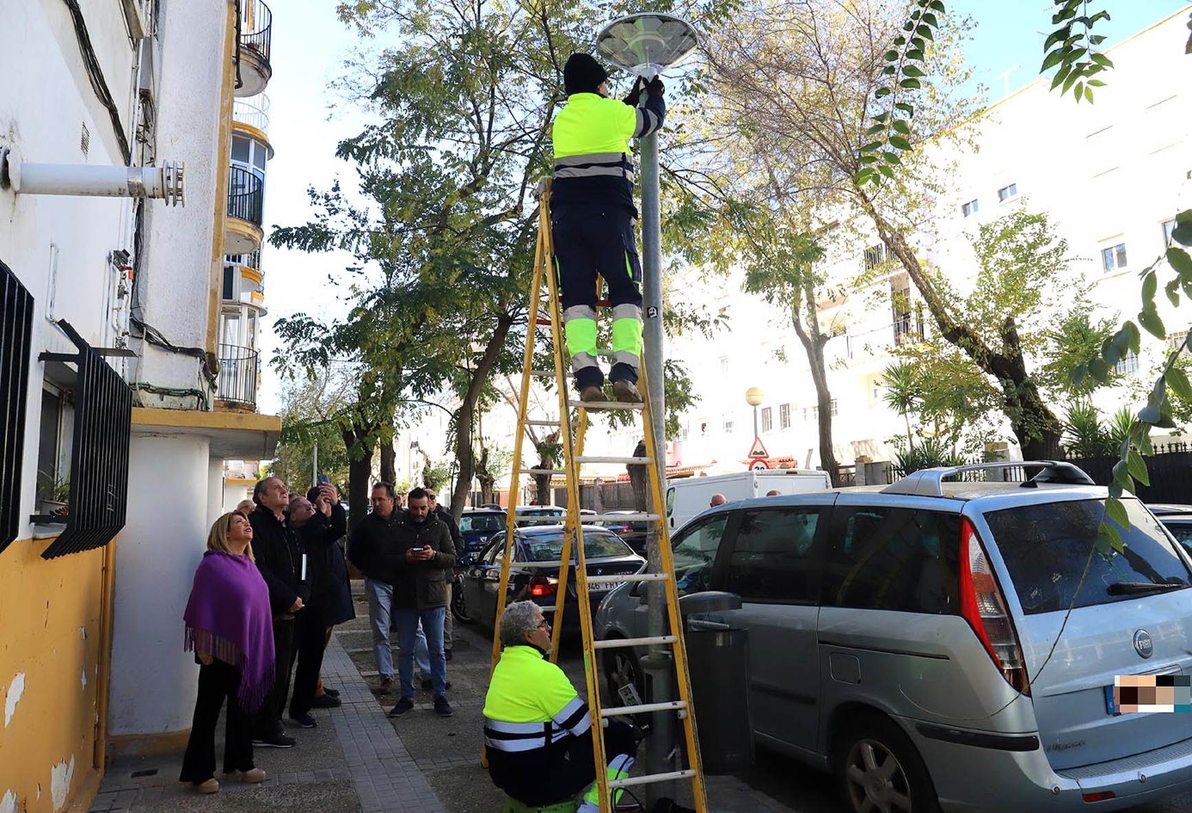 Nuevas luminarias en La Plata