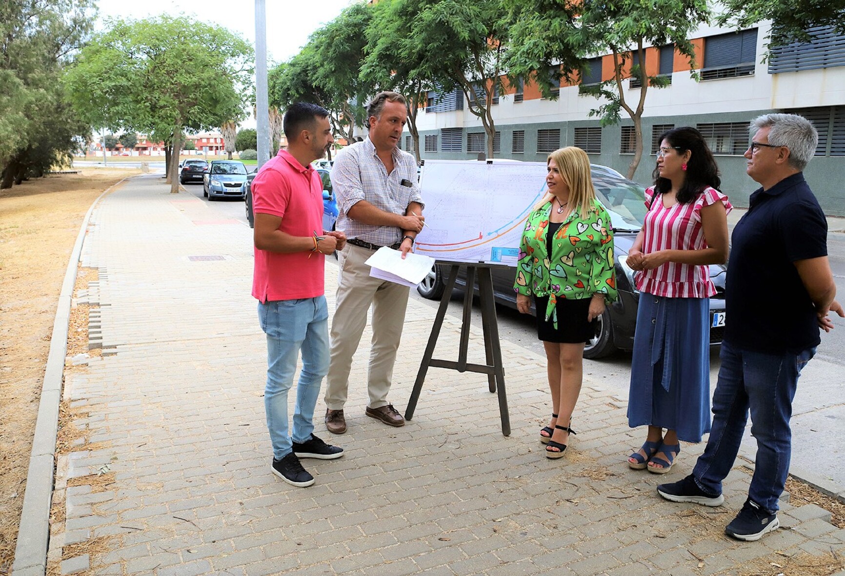 Obras mejoras calle Shakespeare