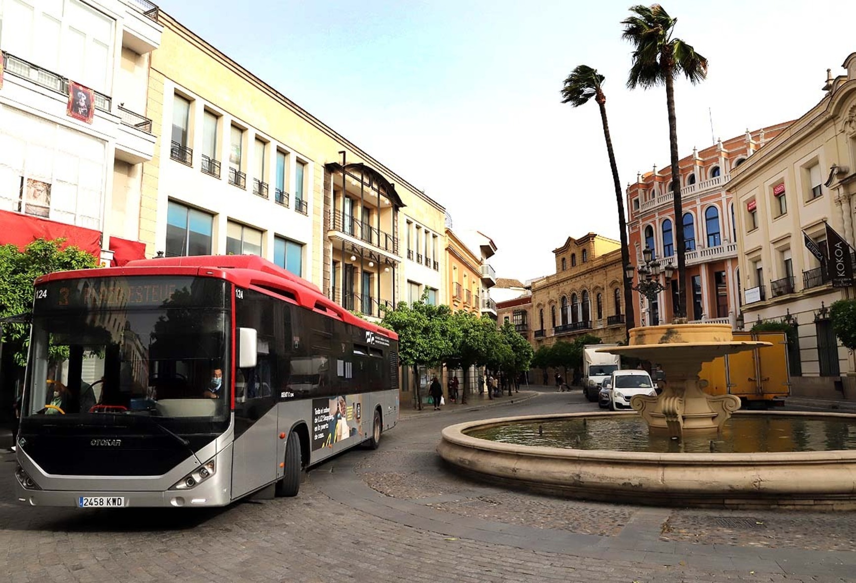 Autobuses eléctricos centro histórico