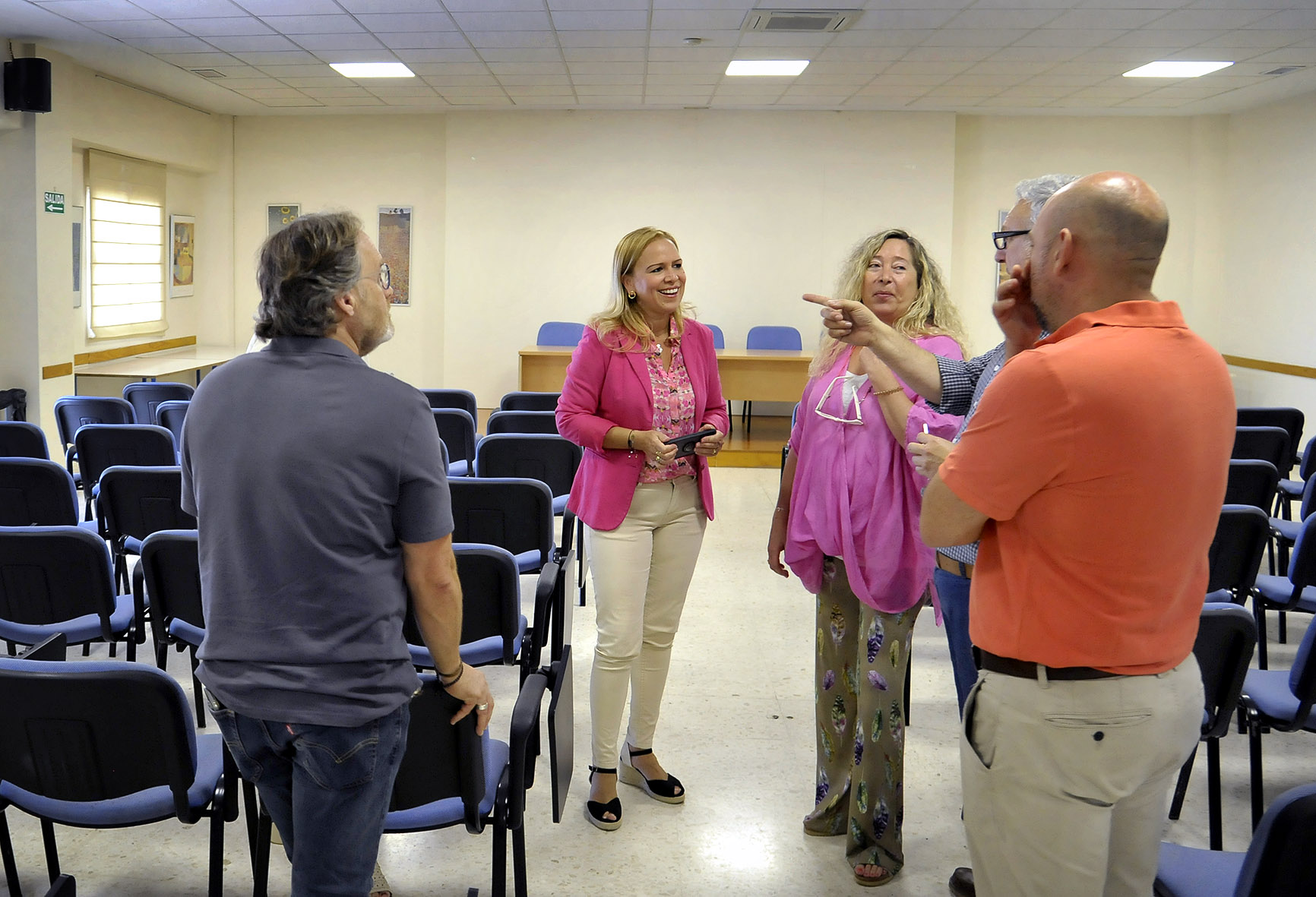 Visita servicios sociales